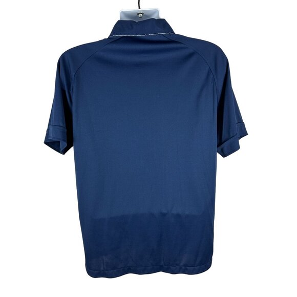 Retro Idletime Mens Navy Blue Short Sleeve Button-Up Shirt Size L - Picture 2 of 5